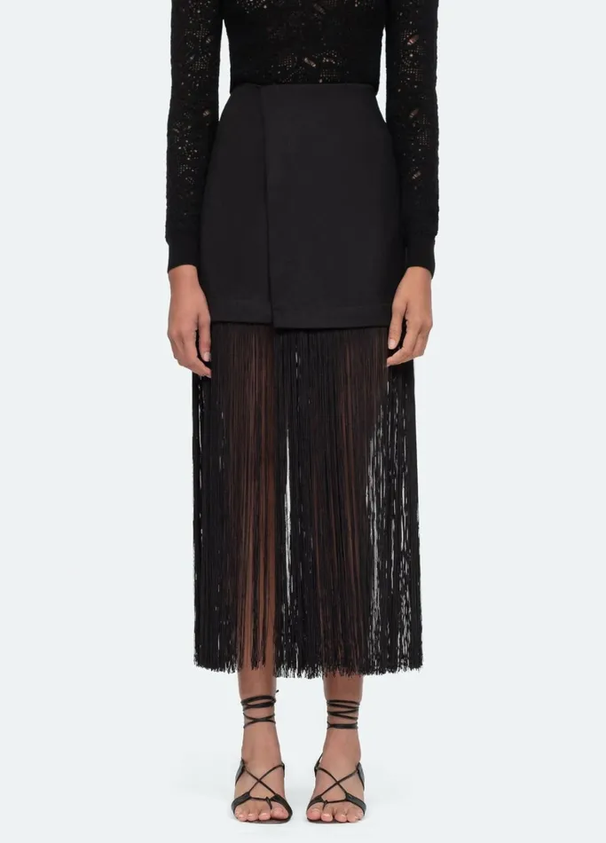 Bottoms Women Sea New York Pari Skirt Black