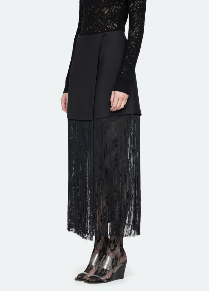 Bottoms Women Sea New York Pari Skirt Black