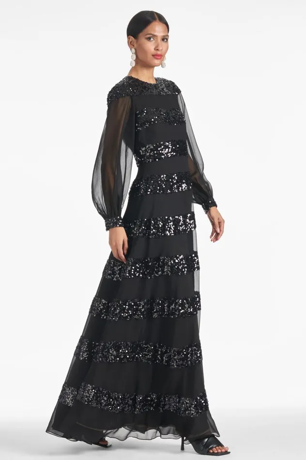 Brenda Gown 8211 Black Women Sachin and Babi Formal