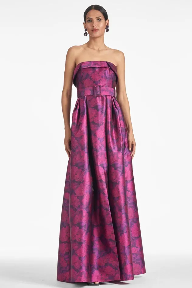 Brielle Gown 8211 Magenta Bloom Women Sachin and Babi Formal