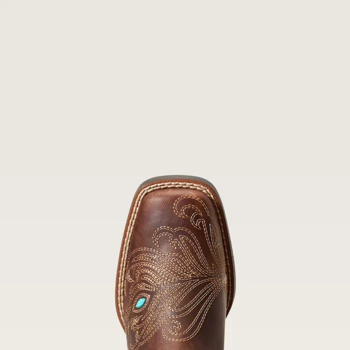 Bright Eyes II Western Boot Hat Box Brown Kids Ariat Big Kids039 Footwear Bright Eyes II Western Boot Hat Box Brown Kids Ariat Big Kids039 Footwear