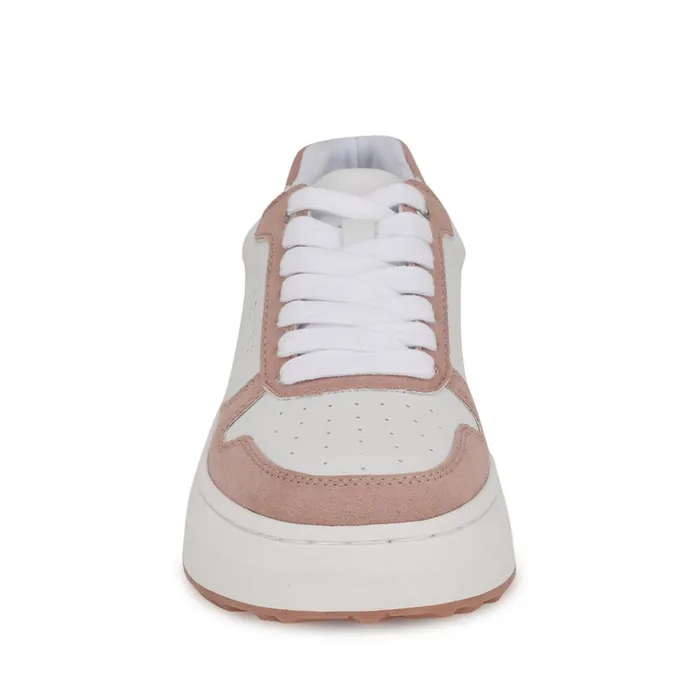 Calpha Laceup Sneakers Whitepink Women Nine West Sneakers