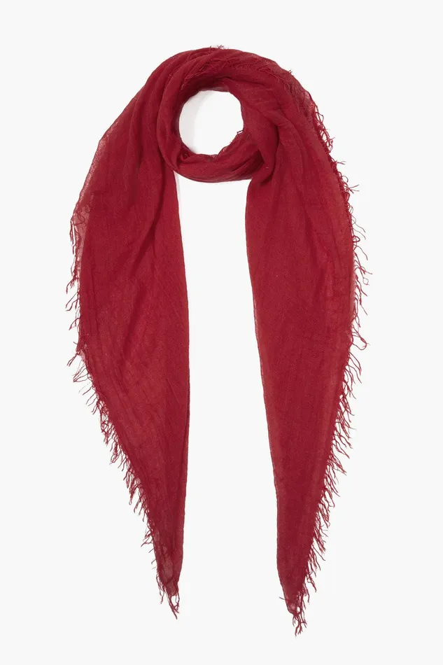 Cashmere And Silk Scarf Biking Red Women Chan Luu Scarves