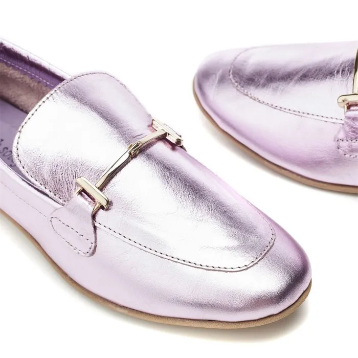 Casual Shoes Women Moda In Pelle Bsoleful BWinnie Lilac Leather