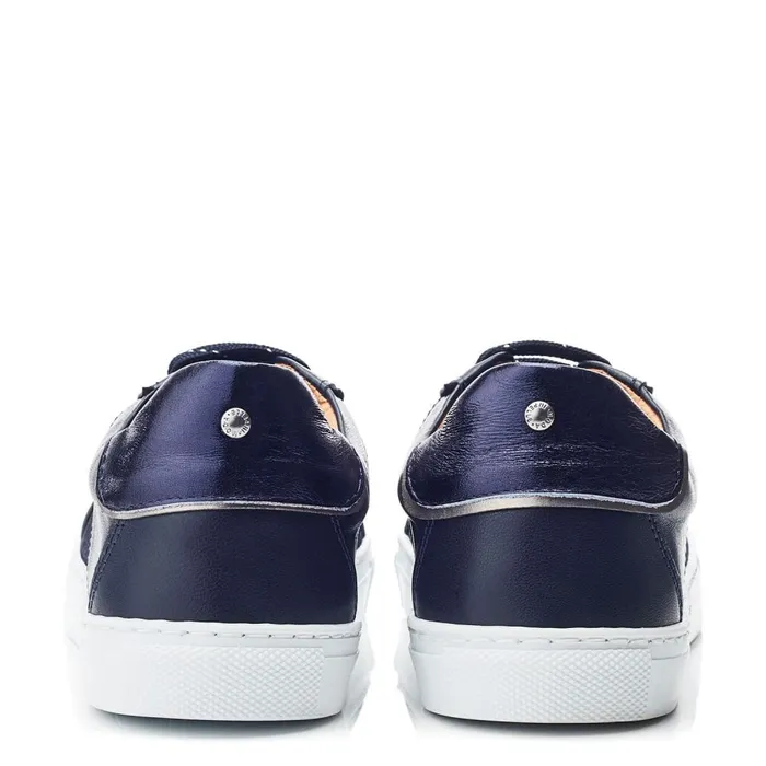 Casual Trainers Women Moda In Pelle Ales Navy Leather