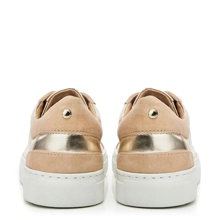Casual Trainers Women Moda In Pelle Ariba Off White Leather