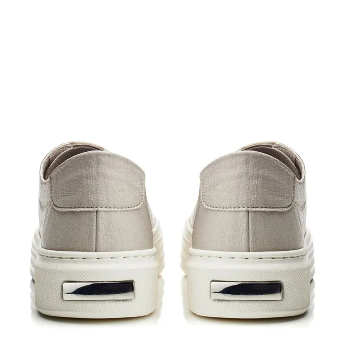 Casual Trainers Women Moda In Pelle Bsoleful BFlyer Beige NA