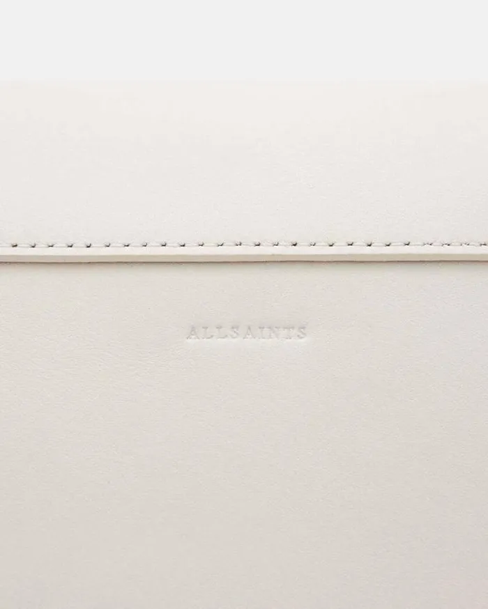 Celeste Leather Crossbody Bag Desert White Women AllSaints Handbags and Wallets Celeste Leather Crossbody Bag Desert White Women AllSaints Handbags and Wallets