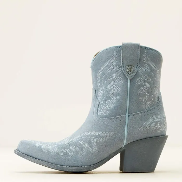 Chandler Western Boot Baby Blue Jean Suede Women Ariat Western Boots Chandler Western Boot Baby Blue Jean Suede Women Ariat Western Boots