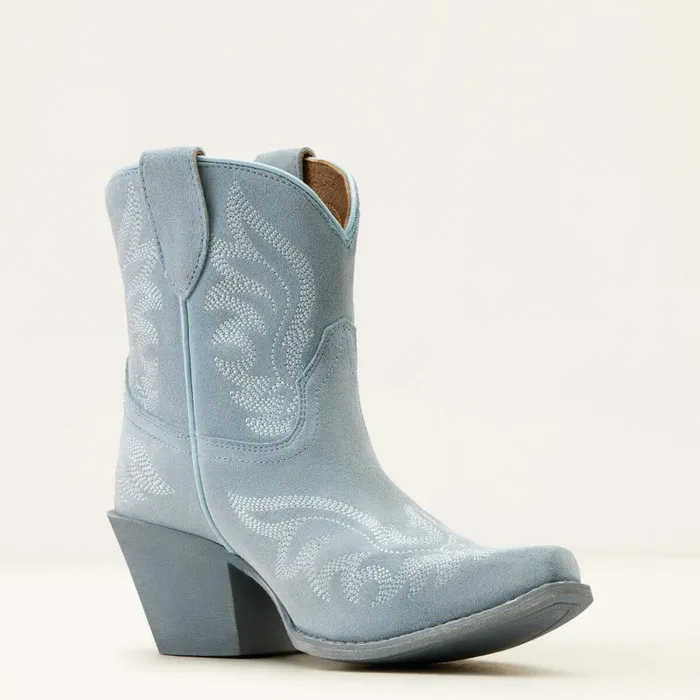 Chandler Western Boot Baby Blue Jean Suede Women Ariat Western Boots Chandler Western Boot Baby Blue Jean Suede Women Ariat Western Boots
