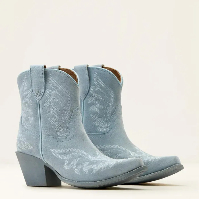 Chandler Western Boot Baby Blue Jean Suede Women Ariat Western Boots Chandler Western Boot Baby Blue Jean Suede Women Ariat Western Boots