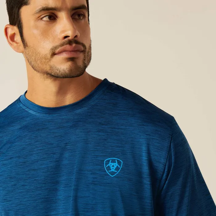 Charger Ariat SW Shield TShirt Poseidon Men Ariat TShirts and Polos Charger Ariat SW Shield TShirt Poseidon Men Ariat TShirts and Polos