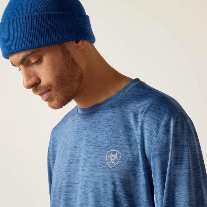 Charger Camo Circle TShirt Deep Space Heather Men Ariat TShirts and Polos Charger Camo Circle TShirt Deep Space Heather Men Ariat TShirts and Polos