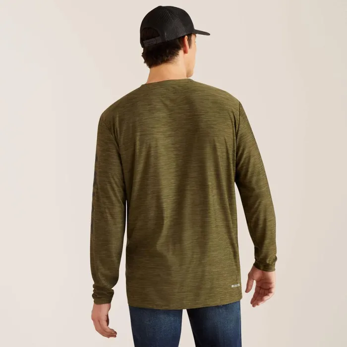 Charger Logo TShirt Brine Olive Men Ariat TShirts and Polos Charger Logo TShirt Brine Olive Men Ariat TShirts and Polos