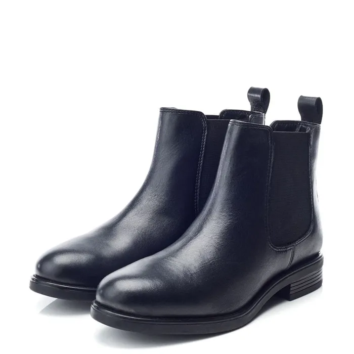 Chelsea Boots Women Moda In Pelle Bsoleful BDobby Black Leather