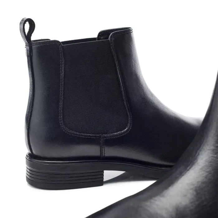 Chelsea Boots Women Moda In Pelle Bsoleful BDobby Black Leather