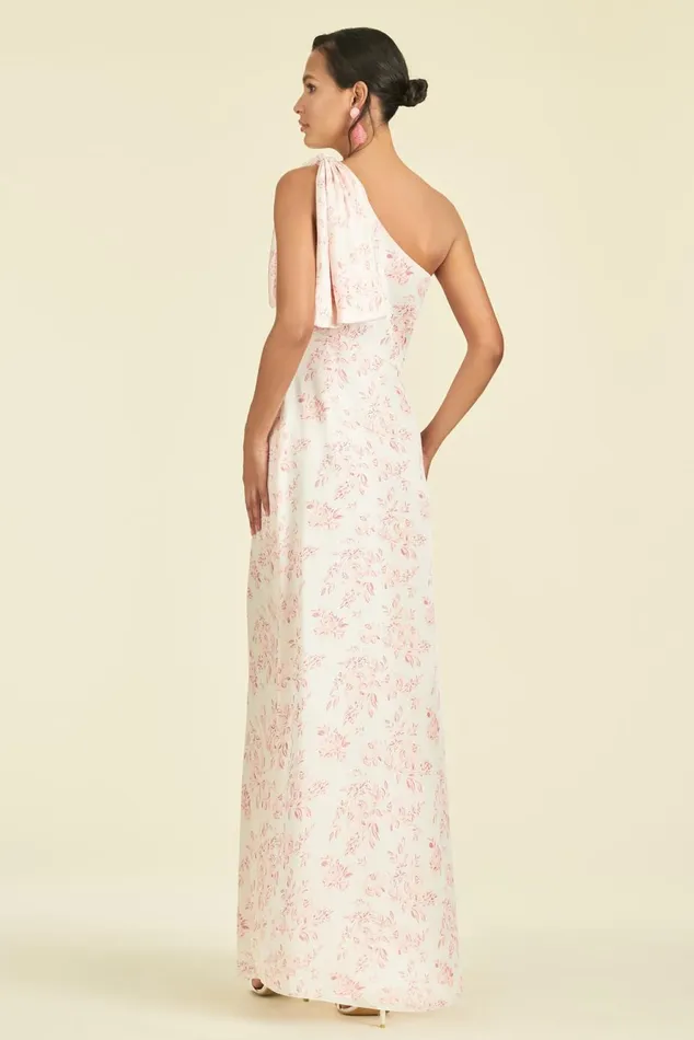 Chelsea Gown 8211 Rouge Rose Watercolor Women Sachin and Babi Formal