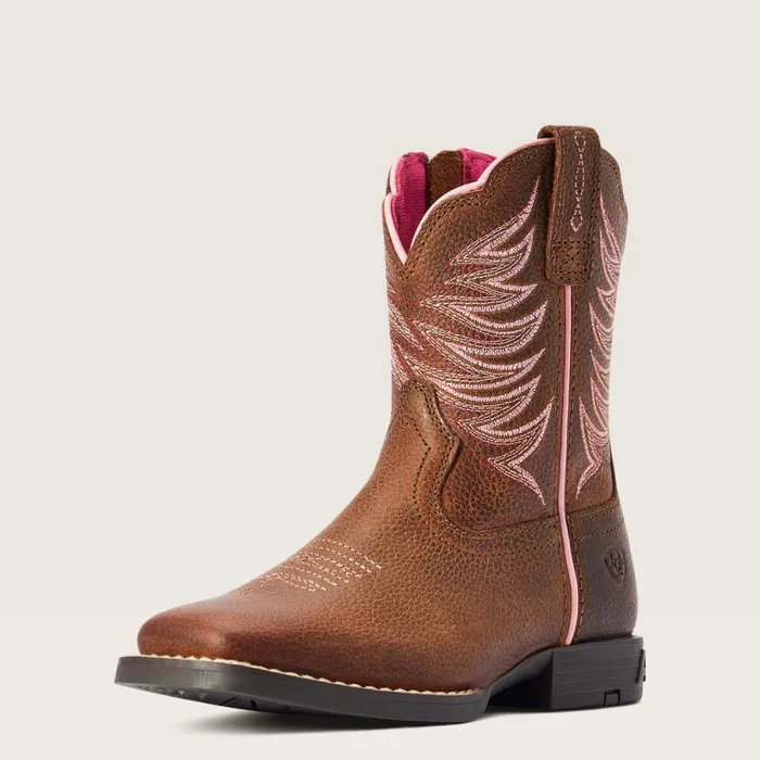 Child Firecatcher Western Boot Rowdy Brown Kids Ariat Big Kids039 Footwear