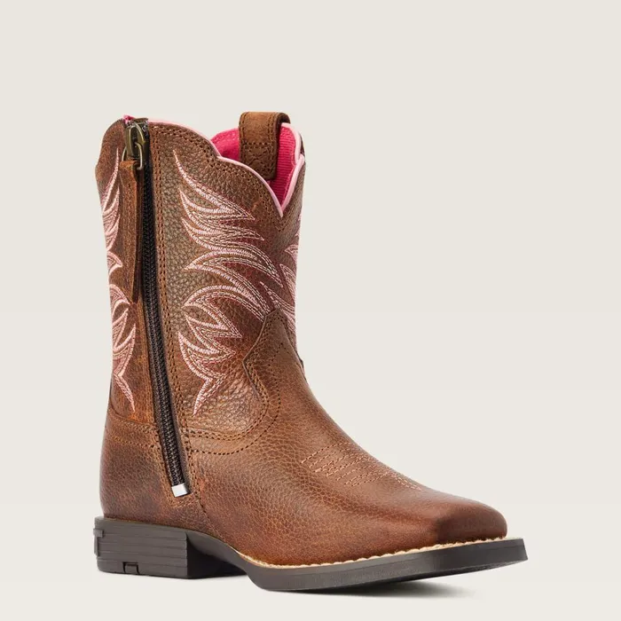 Child Firecatcher Western Boot Rowdy Brown Kids Ariat Big Kids039 Footwear Child Firecatcher Western Boot Rowdy Brown Kids Ariat Big Kids039 Footwear