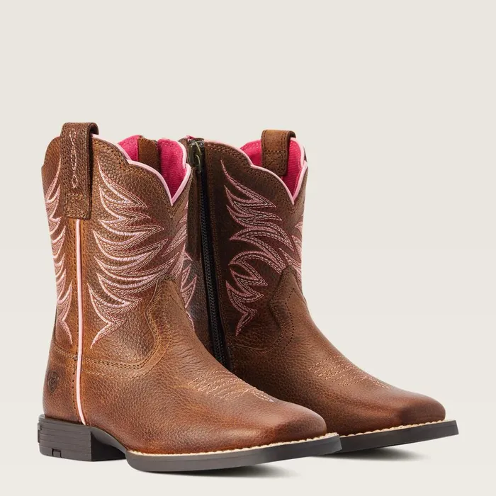 Child Firecatcher Western Boot Rowdy Brown Kids Ariat Big Kids039 Footwear Child Firecatcher Western Boot Rowdy Brown Kids Ariat Big Kids039 Footwear