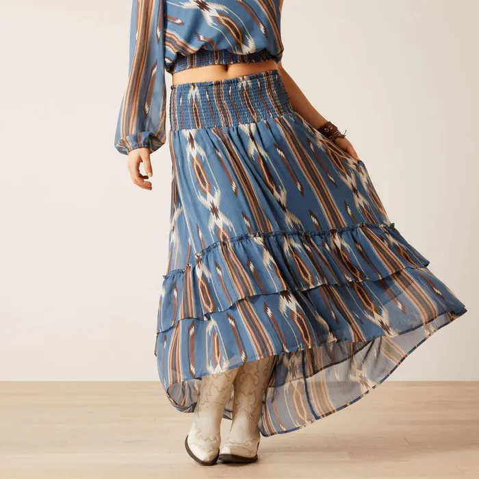 Chimayo Skirt Jacobo Chimayo Print Women Ariat Dresses and Skirts