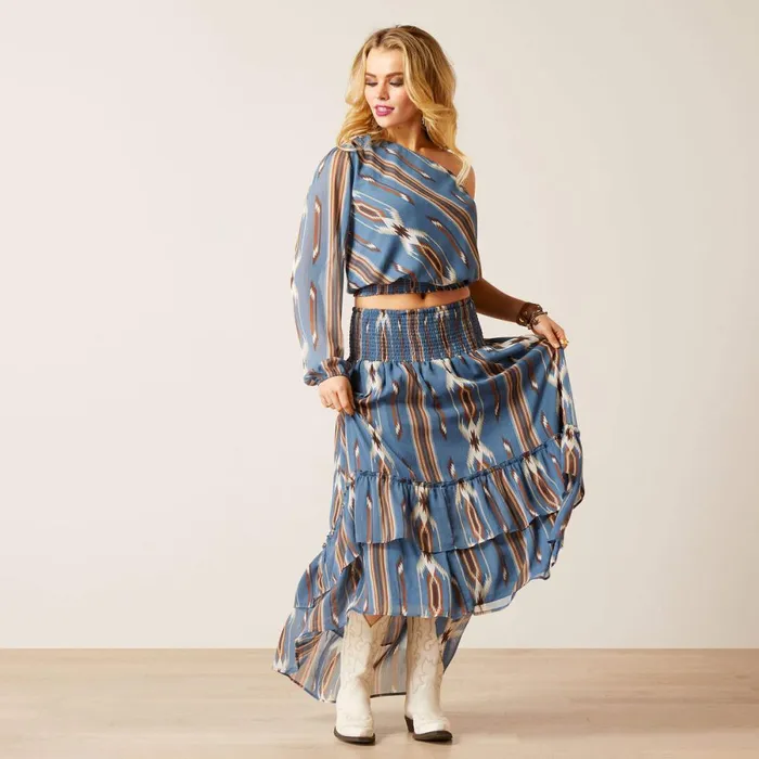 Chimayo Skirt Jacobo Chimayo Print Women Ariat Dresses and Skirts Chimayo Skirt Jacobo Chimayo Print Women Ariat Dresses and Skirts