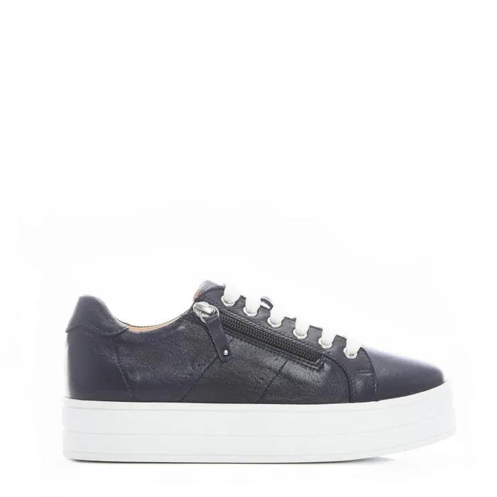 Chunky Trainers Women Moda In Pelle Bsoleful BGlazie Navy Leather