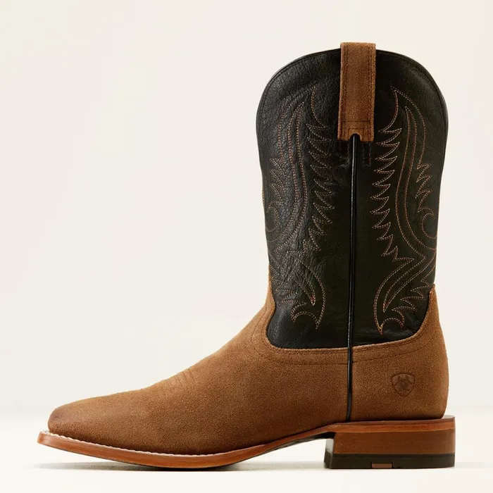 Circuit Paxton Cowboy Boot Ranch Brown Suedebayou Black Men Ariat Western Boots