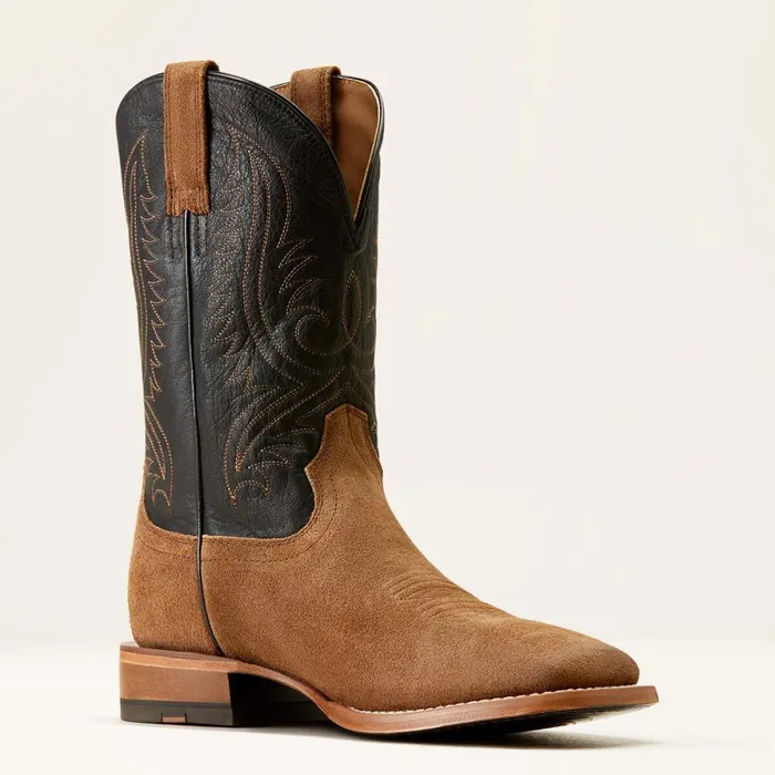 Circuit Paxton Cowboy Boot Ranch Brown Suedebayou Black Men Ariat Western Boots
