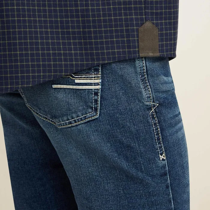 Clement Shirt Navy Tattersall Men Ariat Button Down Shirts Clement Shirt Navy Tattersall Men Ariat Button Down Shirts