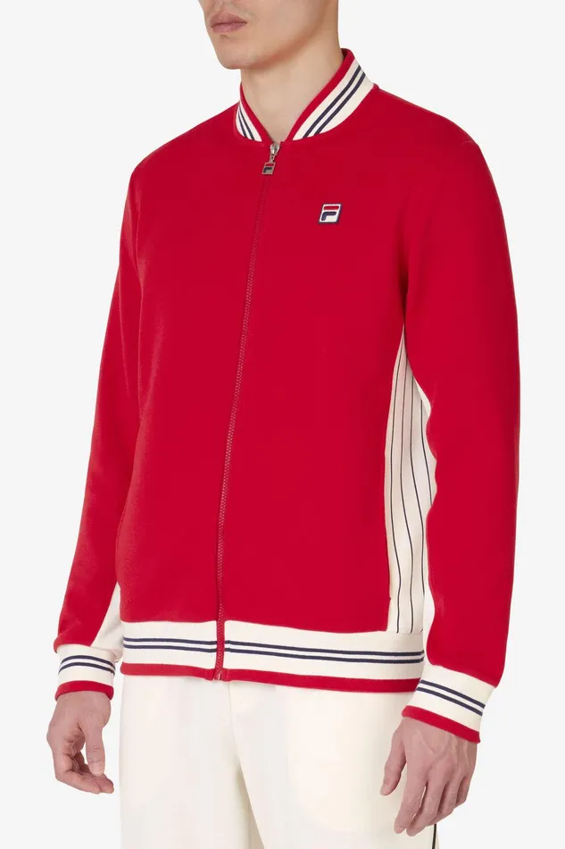 Coats and Jackets Men Fila Settanta Jacket 870 Fila Red Gardenia Fila Navy