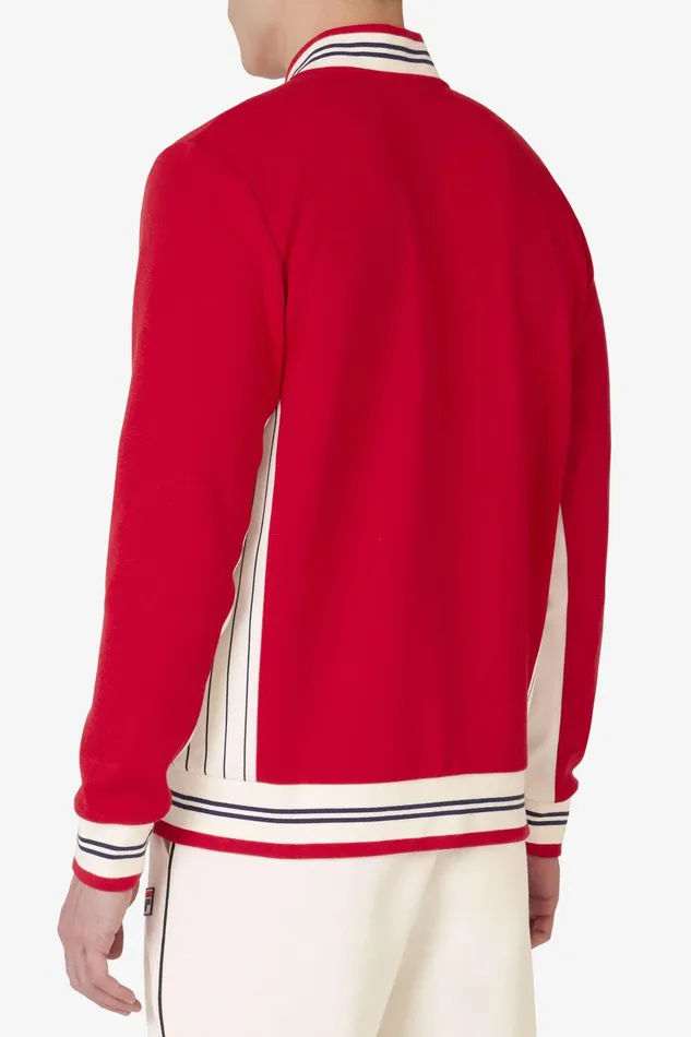 Coats and Jackets Men Fila Settanta Jacket 870 Fila Red Gardenia Fila Navy