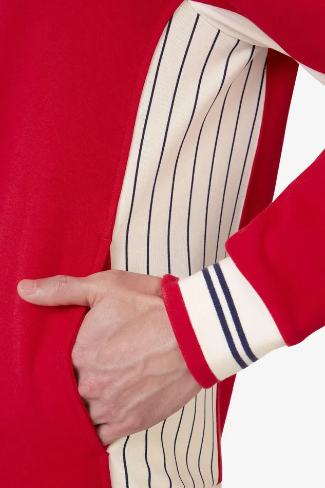 Coats and Jackets Men Fila Settanta Jacket 870 Fila Red Gardenia Fila Navy