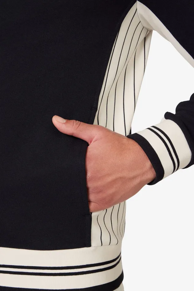 Coats and Jackets Men Fila Settanta Jacket 978 Black Gardenia Black