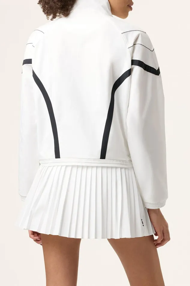 Coats and Jackets Women Fila Tennis Jacket 110 Off White Coats and Jackets Women Fila Tennis Jacket 110 Off White