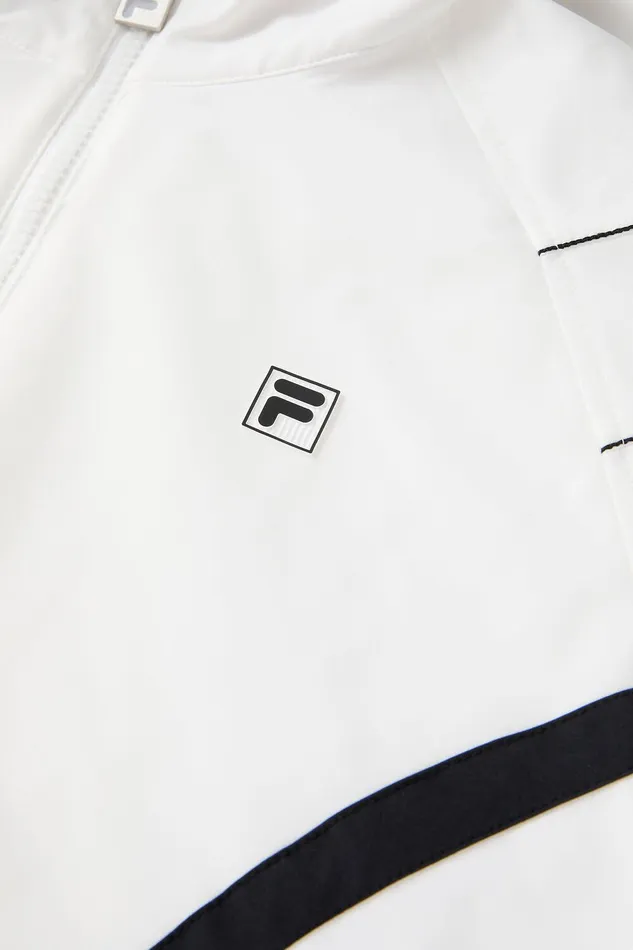 Coats and Jackets Women Fila Tennis Jacket 110 Off White Coats and Jackets Women Fila Tennis Jacket 110 Off White