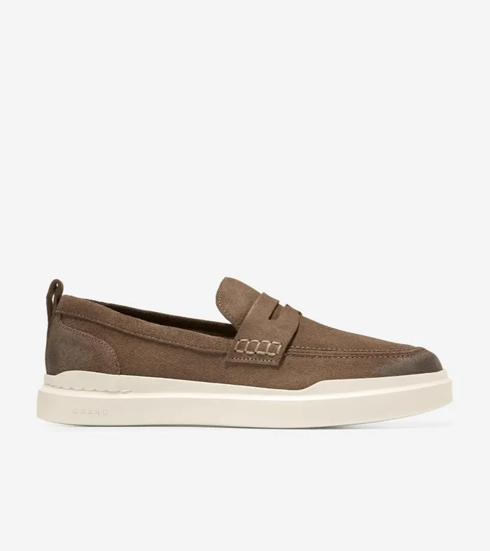 Cole Haan Loafers and Drivers Men Men039s GrandPr Rally Penny Loafer Beige