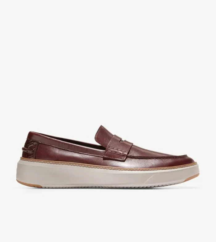Cole Haan Loafers and Drivers Men Men039s GrandPr Topspin Penny Loafer Brown