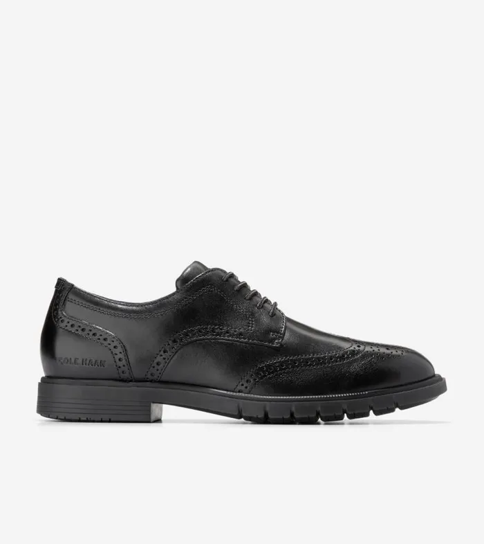 Cole Haan Oxfords Men Men039s GrandFlex Dress Wingtip Oxfords Black