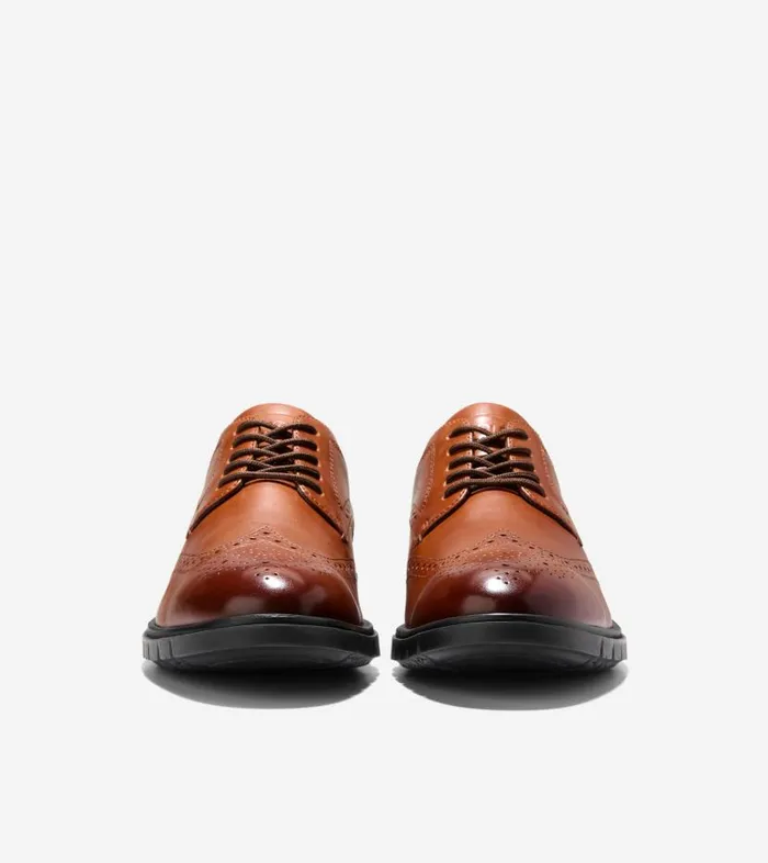 Cole Haan Oxfords Men Men039s GrandFlex Dress Wingtip Oxfords Brown Cole Haan Oxfords Men Men039s GrandFlex Dress Wingtip Oxfords Brown
