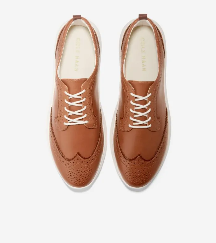 Cole Haan Oxfords Women Women039s ZERGRAND Meritt Wingtip Oxfords Brown Cole Haan Oxfords Women Women039s ZERGRAND Meritt Wingtip Oxfords Brown