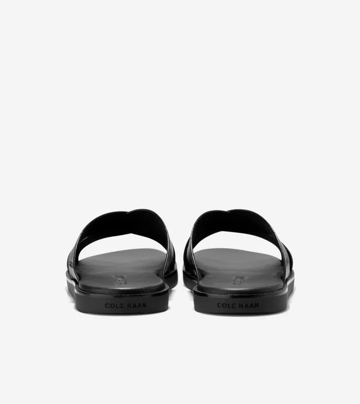 Cole Haan Sandals Men Men039s NANTUCKET CROSS STRAP SANDAL Black Cole Haan Sandals Men Men039s NANTUCKET CROSS STRAP SANDAL Black