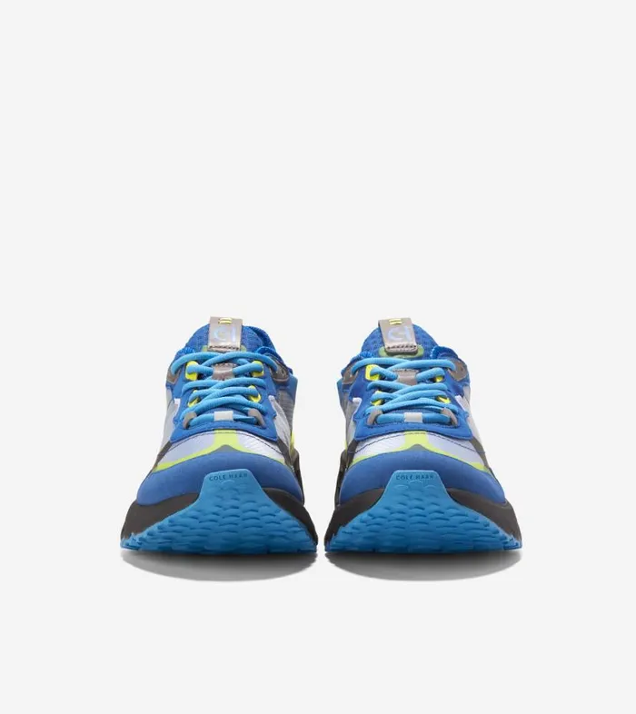 Cole Haan Sneakers Men Men039s 5ZERGRAND Embrostitch Running Shoe Blue