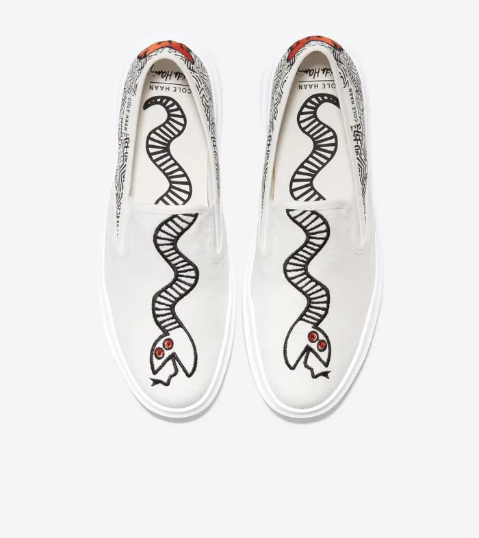 Cole Haan Sneakers Men Men039s Cole Haan X Keith Haring GrandPr Rally SlipOn Sneaker White Cole Haan Sneakers Men Men039s Cole Haan X Keith Haring GrandPr Rally SlipOn Sneaker White