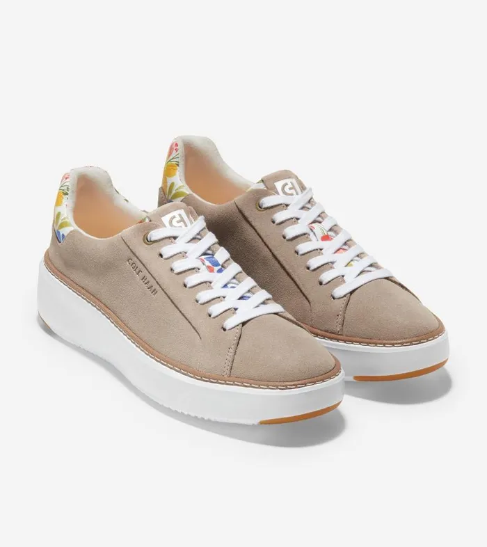 Cole Haan Sneakers Women Women039s GrandPr Topspin Sneaker Beige Cole Haan Sneakers Women Women039s GrandPr Topspin Sneaker Beige