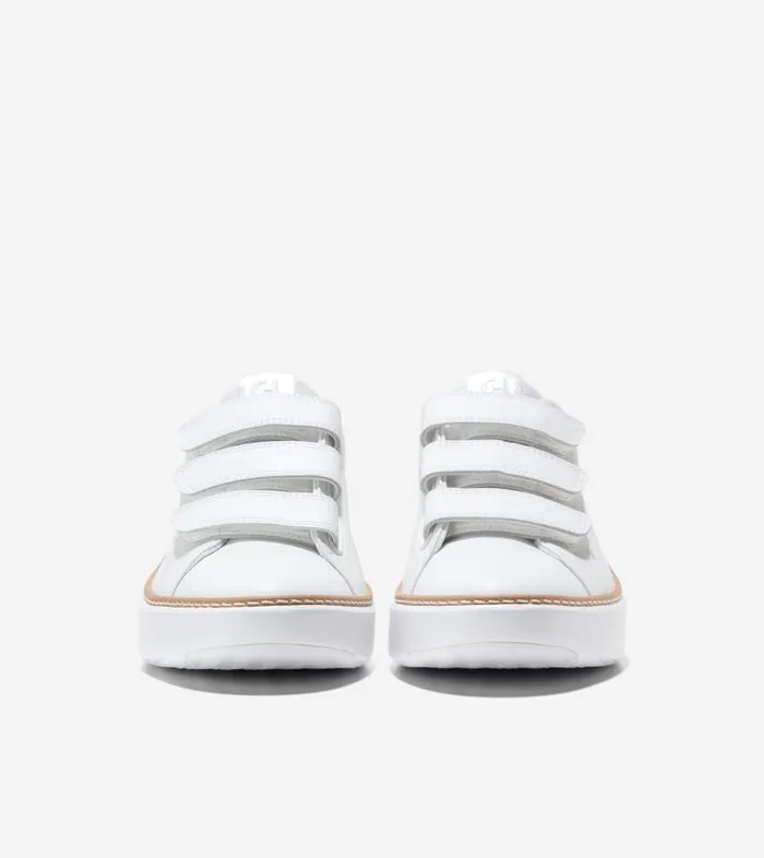 Cole Haan Sneakers Women Women039s GrandPr Topspin Triple Strap Sneakers White Cole Haan Sneakers Women Women039s GrandPr Topspin Triple Strap Sneakers White