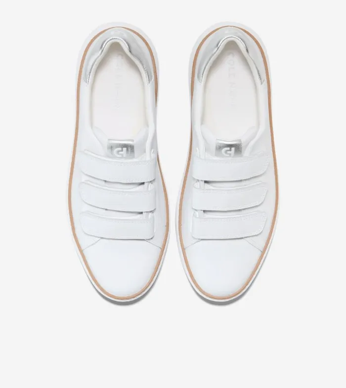 Cole Haan Sneakers Women Women039s GrandPr Topspin Triple Strap Sneakers White Cole Haan Sneakers Women Women039s GrandPr Topspin Triple Strap Sneakers White