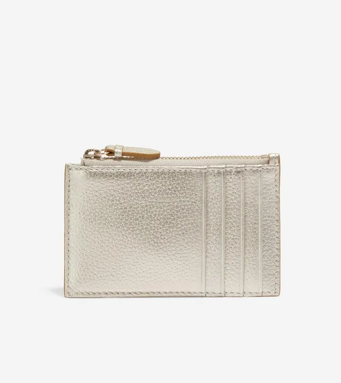 Cole Haan Wallets and Card Cases Women Women039s Card Case With Zip Gold Cole Haan Wallets and Card Cases Women Women039s Card Case With Zip Gold