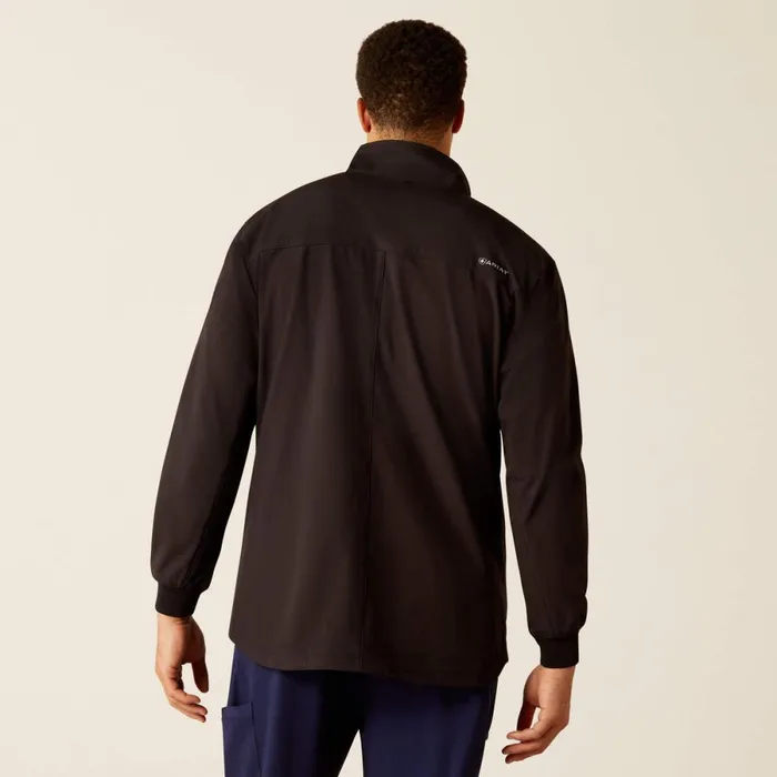 Conrad Utility Scrub Jacket Black Men Ariat Scrubs Conrad Utility Scrub Jacket Black Men Ariat Scrubs