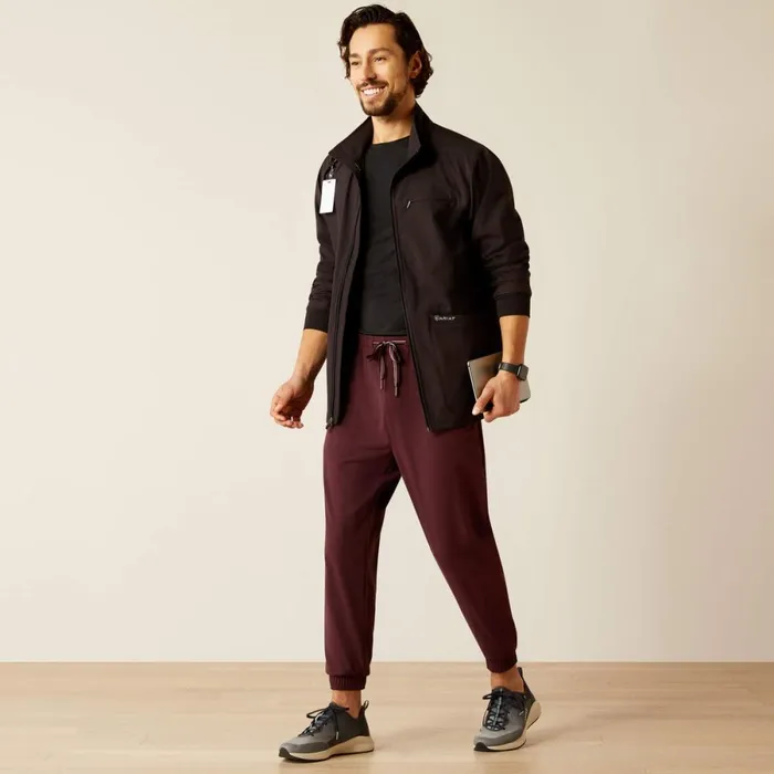 Conrad Utility Scrub Jacket Black Men Ariat Scrubs Conrad Utility Scrub Jacket Black Men Ariat Scrubs